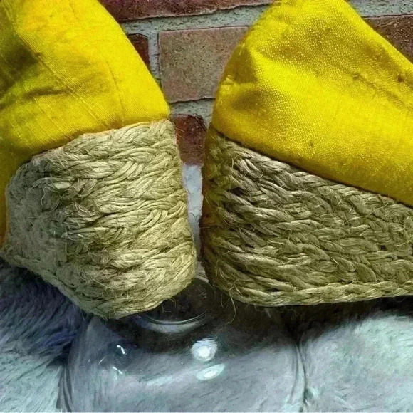 Ralph Lauren Cecilia Wedge Espadrilles Sandals 7B SH011 - Picture 6 of 10